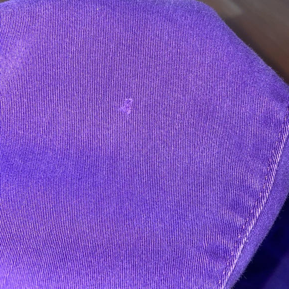 Children’s Place pants stretch denim purple pants, size 6. Great for spring - Picture 5 of 7